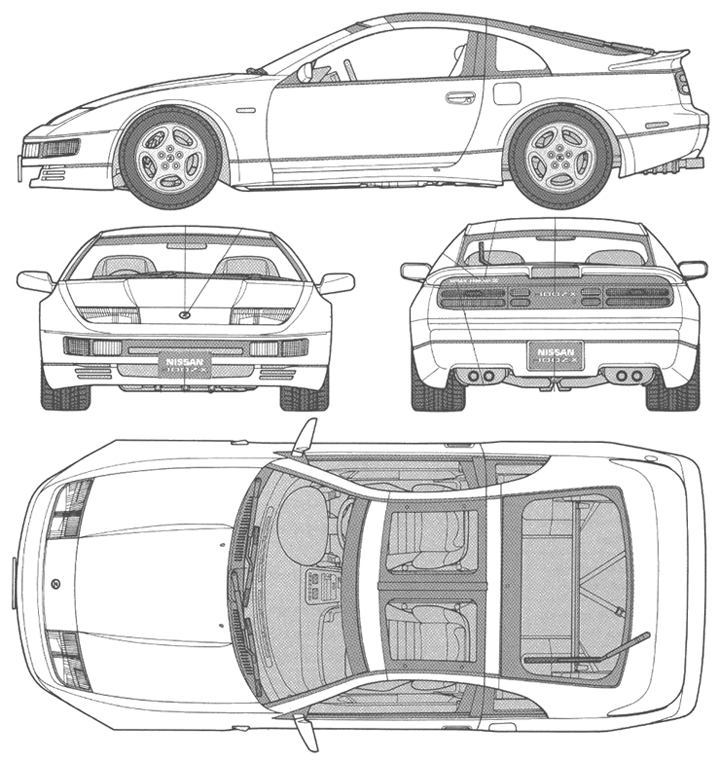 blueprints of cars. That#39;s how.